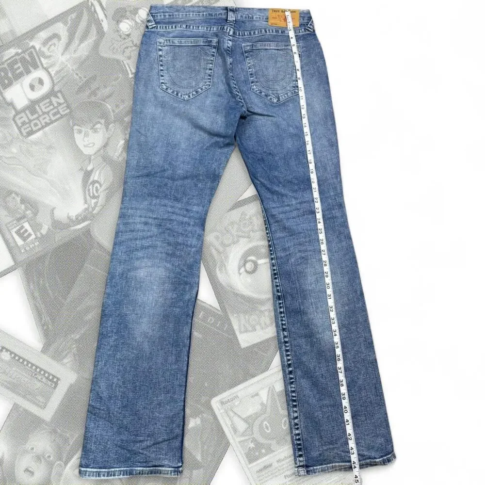 Deadstock True Religion Western Baggy Relaxed Straight Denim Jeans